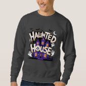 Sweatshirt Halloween - Maison Hantée (Devant)