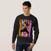 Sweatshirt Halloween Nurse Womens Nursing Student Fun Cool (Devant entier)