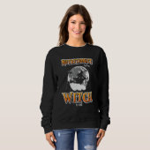 Sweatshirt Halloween nutritionniste Sorcière drôle Cute Nutri (Devant entier)