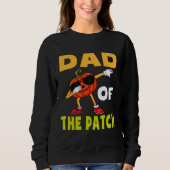 Sweatshirt Halloween Pumpkin Patch Dad Of The Patch Jack O La (Devant)