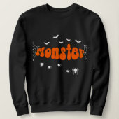 Sweatshirt Halloween season sweatshirt, spooky retro season (Design devant)