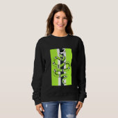 Sweatshirt Halloween Serpent Obtenir Em Basket Match 6 Gr Éle (Devant entier)