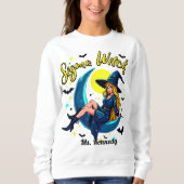 Sweatshirt Halloween Sigma WitchGen Z Sigma Babe Gen Z (Devant)