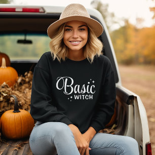Sweatshirt Halloween sorcière de base