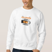 Sweatshirt Halloween Spirit Loading Typography Design (Devant)
