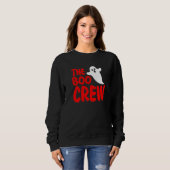 Sweatshirt Halloween The Boo Crew for Kids & Adults Trick or (Devant entier)
