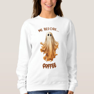 Sweatshirt Halloween toxicomane de café