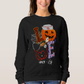 Sweatshirt Halloween vibes PCT Life Pumpkin Nurse Outfit for (Devant)