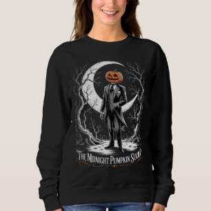 Sweatshirt Halloween Vintage de la société Citrouille de minu
