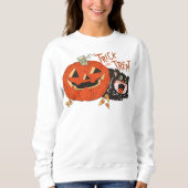 Sweatshirt Halloween Vintage et tendance (Devant)