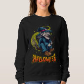 Sweatshirt Halloween Witch 4 (Devant)