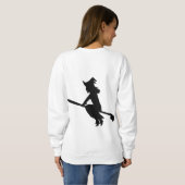Sweatshirt Halloween Witch Golf Club | Golfeurs (Dos entier)