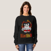 Sweatshirt Hallowthanksmas Halloween Thanksgiving Christmas (Devant entier)