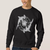Sweatshirt Hammerhead Shark Dive Hawaiian Style (Devant)