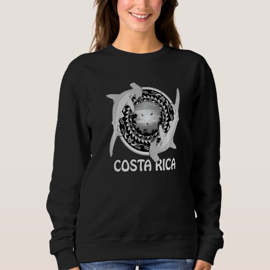 Sweatshirt Hammerhead Sharks Dive Costa Rica   (Devant)