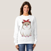 Sweatshirt Hamster avec Bandana (Devant entier)