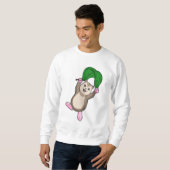 Sweatshirt Hamster avec parachute (Devant entier)