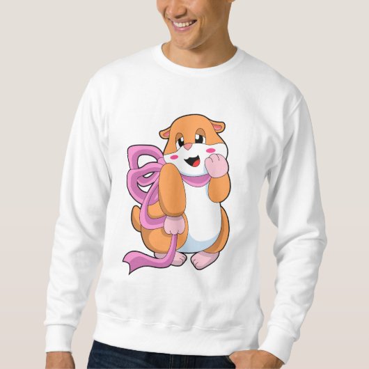 Sweatshirt Hamster avec ruban (Devant)