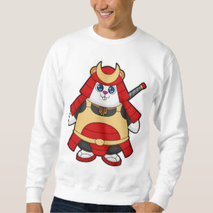 Sweatshirt Hamster en Guerrier avec Armure