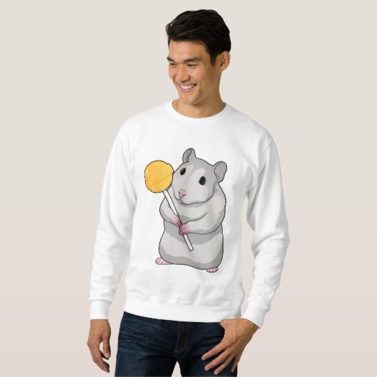 Sweatshirt Hamster Lollipop (Devant entier)