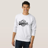 Sweatshirt Handball dans votre coeur, style sur votre Sweatsh (Devant entier)