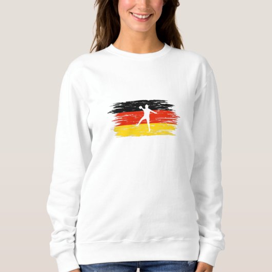 Sweatshirt Handball - maillot de tournoi Allemagne (Devant)
