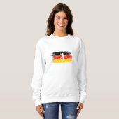 Sweatshirt Handball - maillot de tournoi Allemagne (Devant entier)