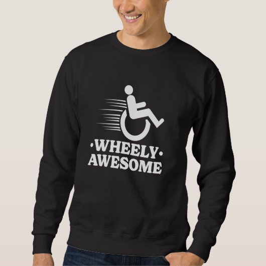 Sweatshirt Handicap Amputé Handicap Handicap (Devant)