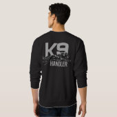 Sweatshirt Handler K9 - Dutch Shepherd chien (Dos entier)
