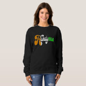 Sweatshirt Handyman Ivorian Vintage Heritage DNA Flag (Devant entier)
