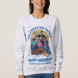Sweatshirt HANOUKKA FAMILY REUNION Photo personnalisable