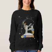 Sweatshirt Hanukkah Fox Terrier Dog Snow Globe Pajama (Devant)