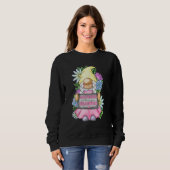 Sweatshirt Happiness Is Being A Grandma Gnome Cute Girl Mothe (Devant entier)