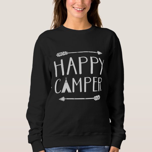 Sweatshirt Happy Camper (Devant)