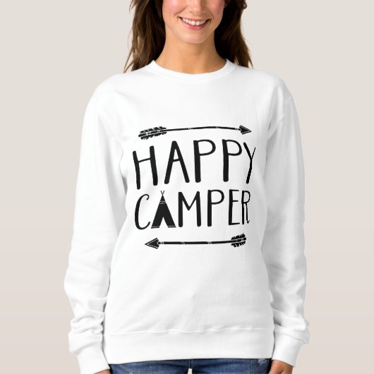 Sweatshirt Happy Camper (Devant)