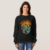 Sweatshirt Happy Camper Camping Adventure (Devant entier)