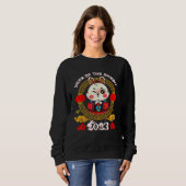 Sweatshirt Happy Chinese New Year 2023 Year Of The Rabbit Hor (Devant entier)