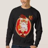 Sweatshirt Happy Chinese new year 2023 year of the rabbit zod (Devant)