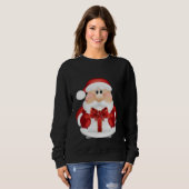 Sweatshirt Happy Christmas and a Merry New Year (Devant entier)