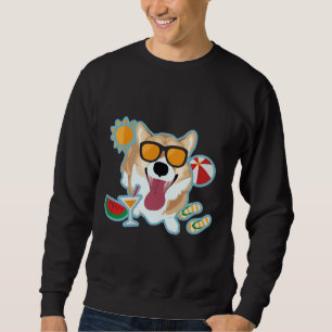 Sweatshirt Happy Corgi été