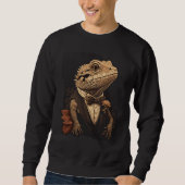 Sweatshirt Happy Face Bearded Dragon (Devant)