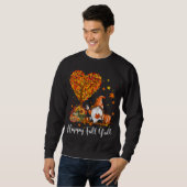 Sweatshirt Happy Fall Y`all - Gnomes Thanksgiving (Devant entier)