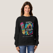 Sweatshirt Happy First Day Of School Back To School (Devant entier)