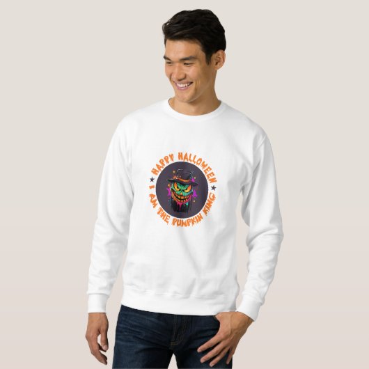 Sweatshirt Happy Halloween - (Devant entier)