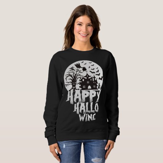 Sweatshirt Happy Halloween  3 (Devant entier)