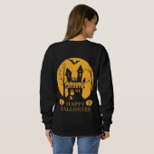 Sweatshirt Happy Halloween Haunted House (Dos entier)