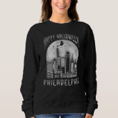 Sweatshirt Happy Halloween Philadelphie Pennsylvanie (Devant)