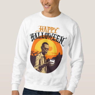 Sweatshirt Happy Halloween, pour Ados & Couples, Amateur de c