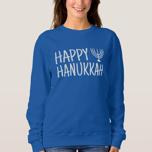 Sweatshirt Happy Hanukkah T-Shirt (Devant)