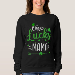 Sweatshirt Happy Jour de la Saint Patrick mignon One Lucky Ma
